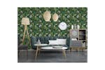 Dutch Wallcoverings 442568 Wallpaper Eden Black And Dark Green Dutch Wallcoverings 442568 Wallpaper Eden Black And Dark Green