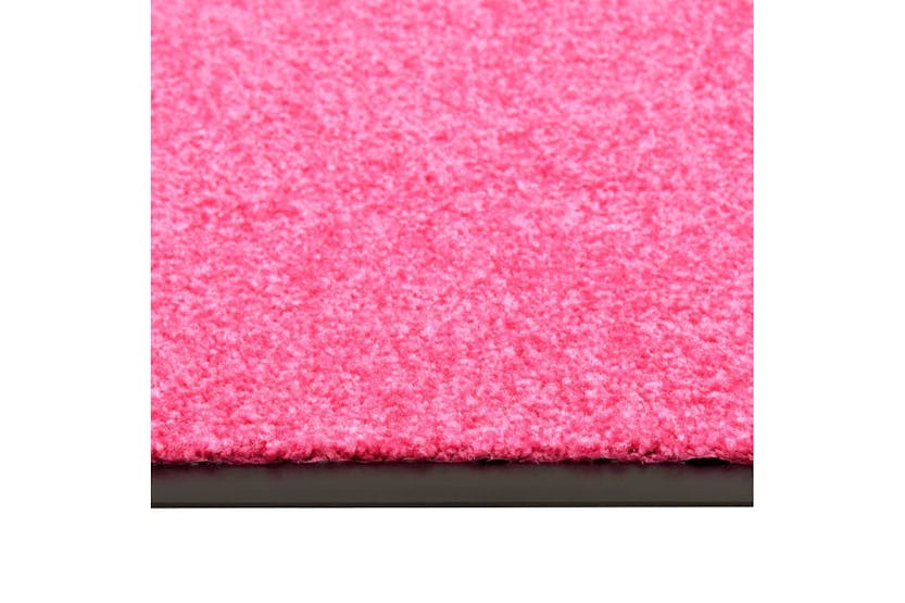 vidaXL 323446 Doormat Washable Pink 60x90cm vidaXL 323446 Doormat Washable Pink 60x90cm