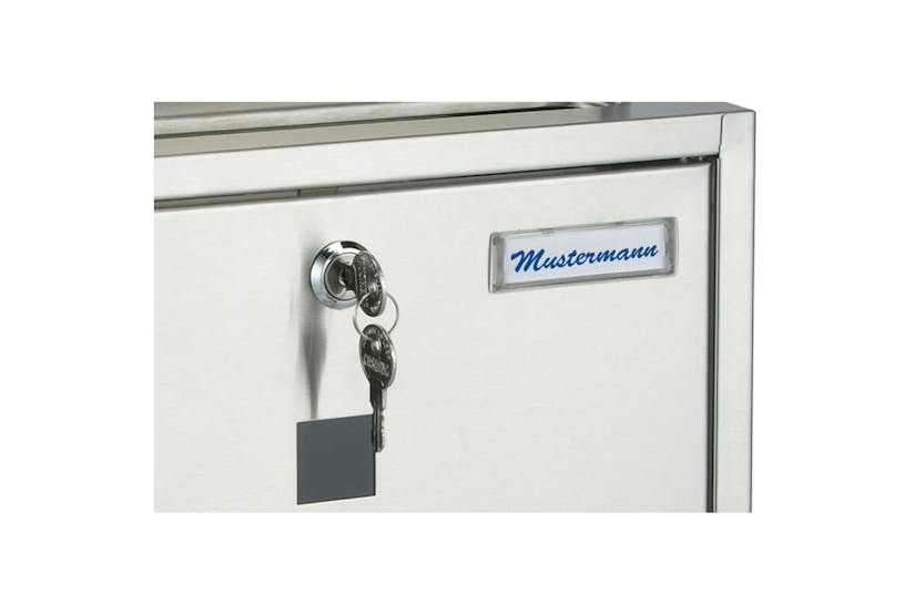 Hi 445595 Letter Box With Newspaper Holder 30.5x9.6x33.5 Cm Stainless Steel Hi 445595 Letter Box With Newspaper Holder 30.5x9.6x33.5 Cm Stainless Steel