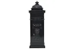 vidaXL 43888 Pillar Letterbox Aluminium Vintage Style Rustproof Black vidaXL 43888 Pillar Letterbox Aluminium Vintage Style Rustproof Black