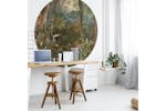 Wallart 440367 Wallpaper Circle In The Jungle 190 Cm Wallart 440367 Wallpaper Circle In The Jungle 190 Cm