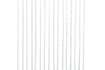 vidaXL 132398 String Curtains 2 Pcs 100x250cm White vidaXL 132398 String Curtains 2 Pcs 100x250cm White