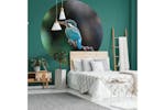 Wallart 440376 Wallpaper Circle The Kingfisher 142.5 Cm Wallart 440376 Wallpaper Circle The Kingfisher 142.5 Cm