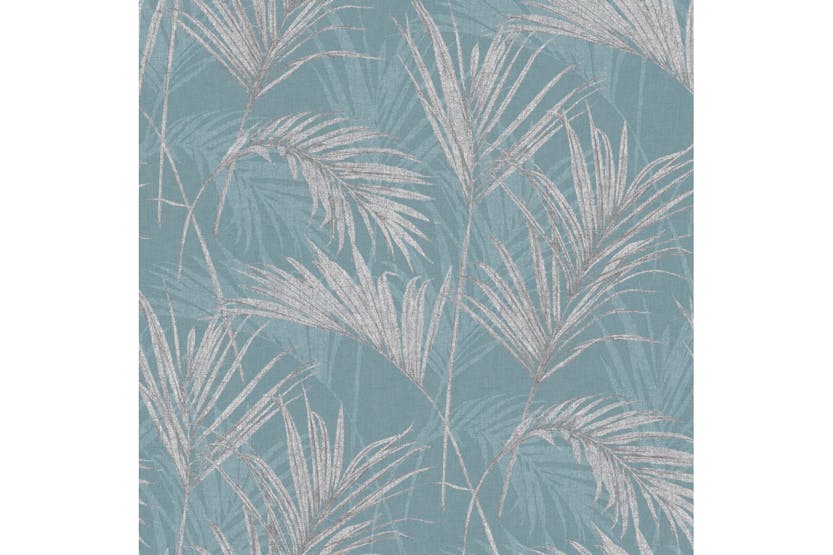 Dutch Wallcoverings 437385 Wallpaper Palm Springs Blue And Grey Dutch Wallcoverings 437385 Wallpaper Palm Springs Blue And Grey