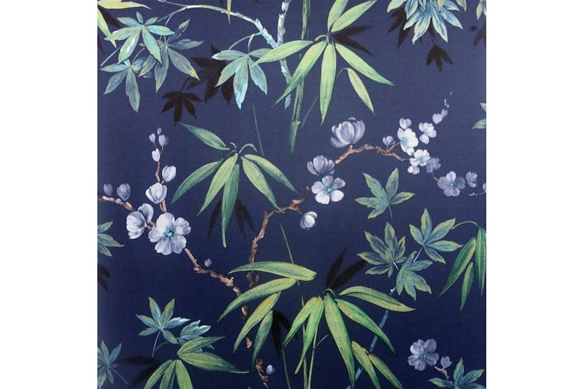 Dutch Wallcoverings 442602 Wallpaper Jasmine Garden Blue Dutch Wallcoverings 442602 Wallpaper Jasmine Garden Blue