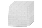 vidaXL 150720 3d Wallpaper Bricks Self-adhesive 40 Pcs White vidaXL 150720 3d Wallpaper Bricks Self-adhesive 40 Pcs White