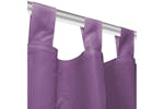 vidaXL 132225 Micro-satin Curtains 2 Pcs With Loops 140x175cm Lilac vidaXL 132225 Micro-satin Curtains 2 Pcs With Loops 140x175cm Lilac