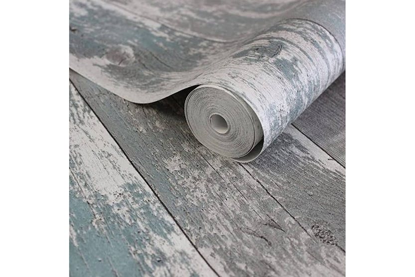Noordwand 440462 Topchic Wallpaper Wooden Planks Dark Grey And Blue Noordwand 440462 Topchic Wallpaper Wooden Planks Dark Grey And Blue