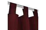 vidaXL 130362 2 Pcs Bordeaux Micro-satin Curtains With Loops 140 X 175cm vidaXL 130362 2 Pcs Bordeaux Micro-satin Curtains With Loops 140 X 175cm