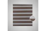 vidaXL 240217 Zebra Blind 120 X 175cm Coffee vidaXL 240217 Zebra Blind 120 X 175cm Coffee
