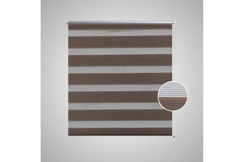 vidaXL 240217 Zebra Blind 120 X 175cm Coffee vidaXL 240217 Zebra Blind 120 X 175cm Coffee