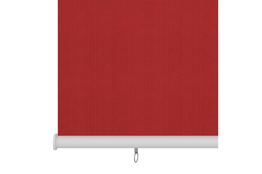 vidaXL 312887 Outdoor Roller Blind 60x140cm Red Hdpe vidaXL 312887 Outdoor Roller Blind 60x140cm Red Hdpe