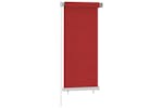vidaXL 312887 Outdoor Roller Blind 60x140cm Red Hdpe vidaXL 312887 Outdoor Roller Blind 60x140cm Red Hdpe