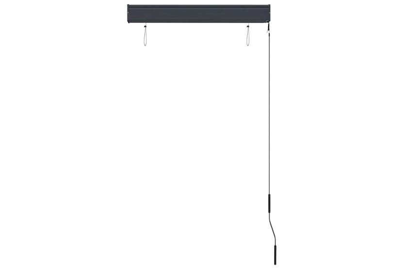 vidaXL 145951 Outdoor Roller Blind 80x250cm White And Orange vidaXL 145951 Outdoor Roller Blind 80x250cm White And Orange