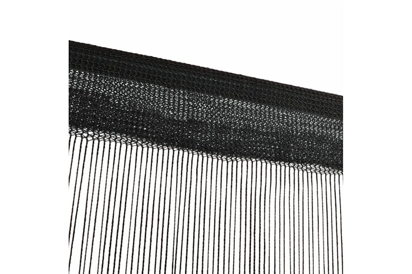 vidaXL 132401 String Curtains 2 Pcs 140x250cm Black vidaXL 132401 String Curtains 2 Pcs 140x250cm Black