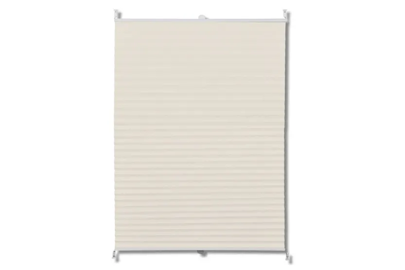 Vidaxl Plisse Blind 40x125cm Cream Vidaxl Plisse Blind 40x125cm Cream