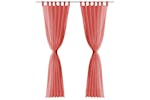 vidaXL 132252 Voile Curtains 2 Pcs 140x225cm Red vidaXL 132252 Voile Curtains 2 Pcs 140x225cm Red