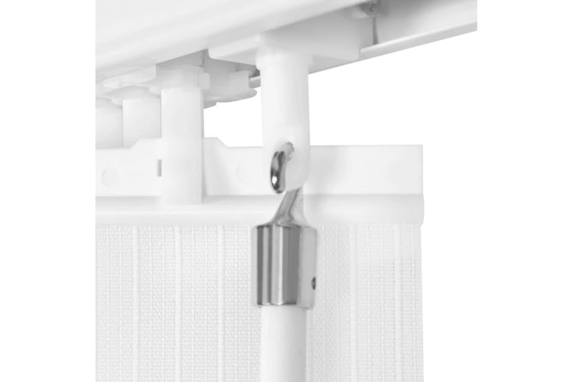 vidaXL 242846 Vertical Blinds White Fabric 120x250cm vidaXL 242846 Vertical Blinds White Fabric 120x250cm