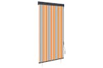 vidaXL 145950 Outdoor Roller Blind 80x250cm Yellow And Blue vidaXL 145950 Outdoor Roller Blind 80x250cm Yellow And Blue