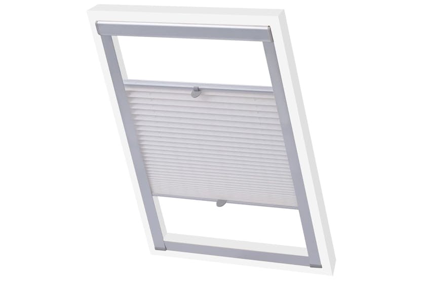 Vidaxl Pleated Blinds White M08/308 Vidaxl Pleated Blinds White M08/308