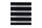 vidaXL 240216 Zebra Blind 120 X 175cm Black vidaXL 240216 Zebra Blind 120 X 175cm Black