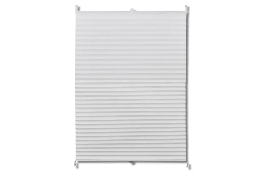 Vidaxl Plisse Blind 40x150cm White Pleated Blind Vidaxl Plisse Blind 40x150cm White Pleated Blind