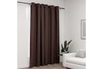 Vidaxl Linen-look Blackout Curtain With Grommets Taupe 290x245cm Vidaxl Linen-look Blackout Curtain With Grommets Taupe 290x245cm