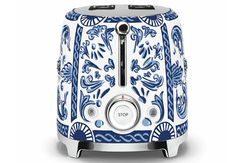 Smeg 50's Retro Style Dolce & Gabbana 2 Slice Toaster | TSF01DGBUK Smeg 50's Retro Style Dolce & Gabbana 2 Slice Toaster | TSF01DGBUK
