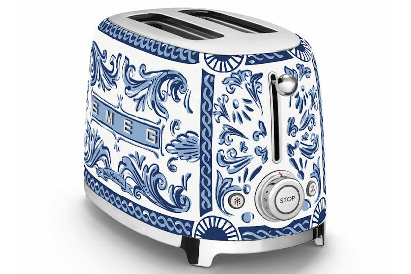 Smeg 50's Retro Style Dolce & Gabbana 2 Slice Toaster | TSF01DGBUK Smeg 50's Retro Style Dolce & Gabbana 2 Slice Toaster | TSF01DGBUK