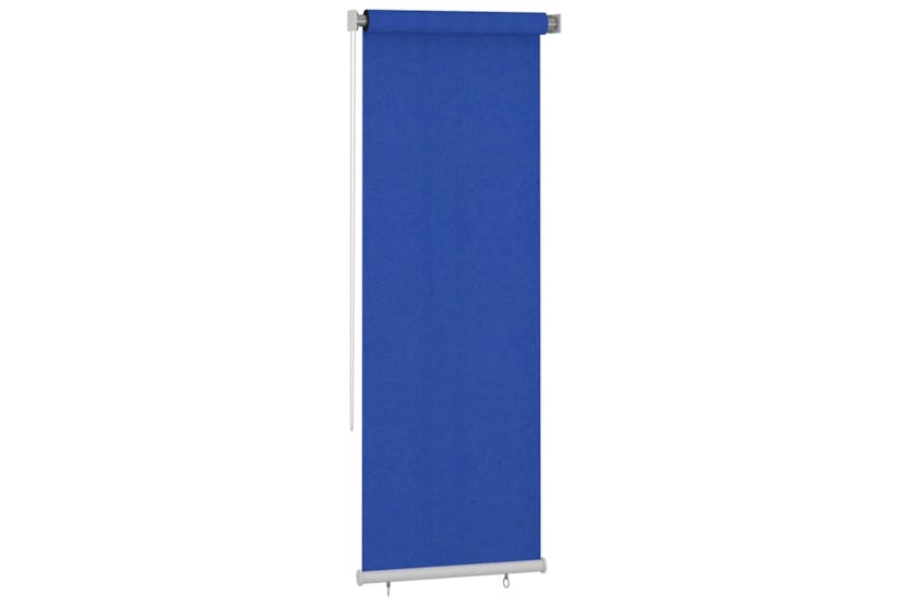 vidaXL 312849 Outdoor Roller Blind 80x230cm Blue Hdpe vidaXL 312849 Outdoor Roller Blind 80x230cm Blue Hdpe