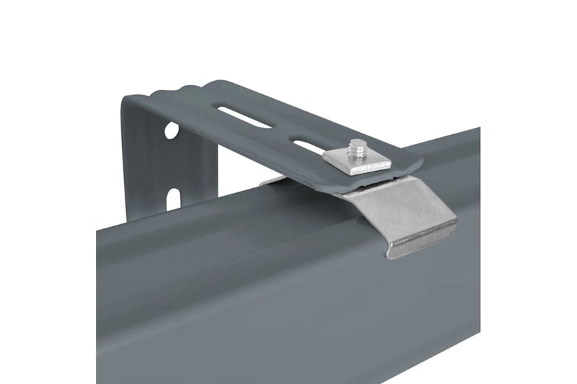 vidaXL 242851 Vertical Blinds Grey Fabric 150x180cm vidaXL 242851 Vertical Blinds Grey Fabric 150x180cm