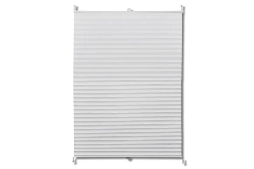 Vidaxl Plisse Blind 110x150cm White Pleated Blind Vidaxl Plisse Blind 110x150cm White Pleated Blind