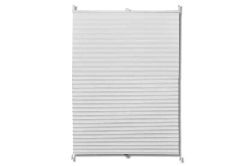 Vidaxl Plisse Blind 110x200cm White Pleated Blind Vidaxl Plisse Blind 110x200cm White Pleated Blind