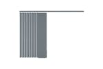 vidaXL 242851 Vertical Blinds Grey Fabric 150x180cm vidaXL 242851 Vertical Blinds Grey Fabric 150x180cm