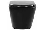 vidaXL 145238 Wall Hung Rimless Toilet Ceramic Black vidaXL 145238 Wall Hung Rimless Toilet Ceramic Black