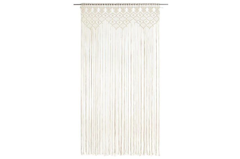 vidaXL 323977 Macrame Curtain 140x240cm Cotton vidaXL 323977 Macrame Curtain 140x240cm Cotton