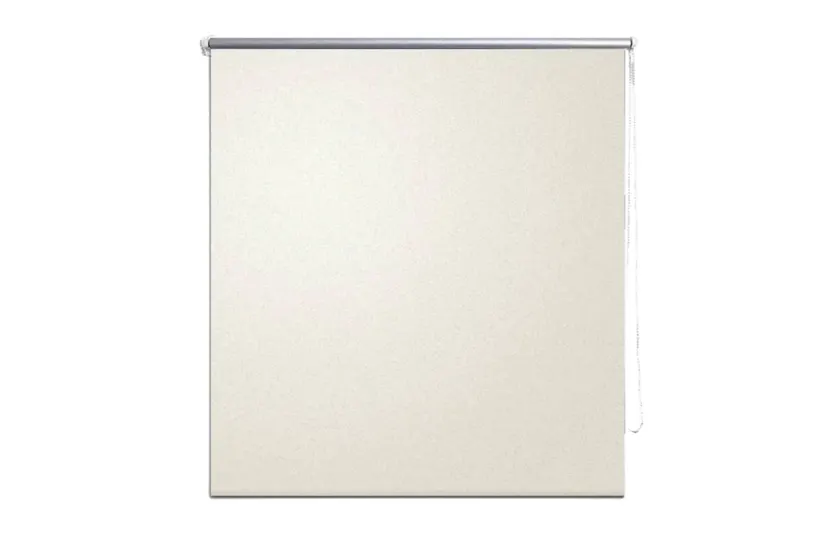 vidaXL 240176 Roller Blind Blackout 160 X 230cm Off White vidaXL 240176 Roller Blind Blackout 160 X 230cm Off White