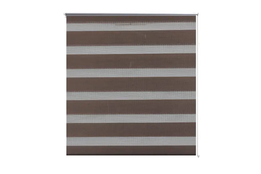 vidaXL 240189 Zebra Blind 50 X 100cm Coffee vidaXL 240189 Zebra Blind 50 X 100cm Coffee