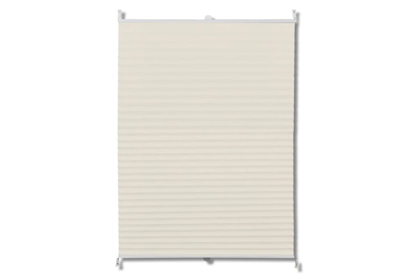 vidaXL 240629 Plisse Blind 70x100cm Creme vidaXL 240629 Plisse Blind 70x100cm Creme