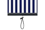vidaXL 145955 Outdoor Roller Blind 100x250cm Blue And White vidaXL 145955 Outdoor Roller Blind 100x250cm Blue And White