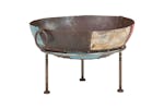 vidaXL 321947 Colourful Rustic Fire Pit ÃÂ 60cm Iron vidaXL 321947 Colourful Rustic Fire Pit ÃÂ 60cm Iron