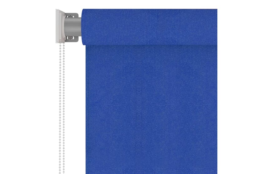 vidaXL 312840 Outdoor Roller Blind 160 X 140cm Blue Hdpe vidaXL 312840 Outdoor Roller Blind 160 X 140cm Blue Hdpe