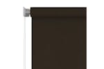 vidaXL 312967 Outdoor Roller Blind 100x140cm Brown Hdpe vidaXL 312967 Outdoor Roller Blind 100x140cm Brown Hdpe