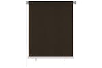 vidaXL 312968 Outdoor Roller Blind 120x140cm Brown vidaXL 312968 Outdoor Roller Blind 120x140cm Brown