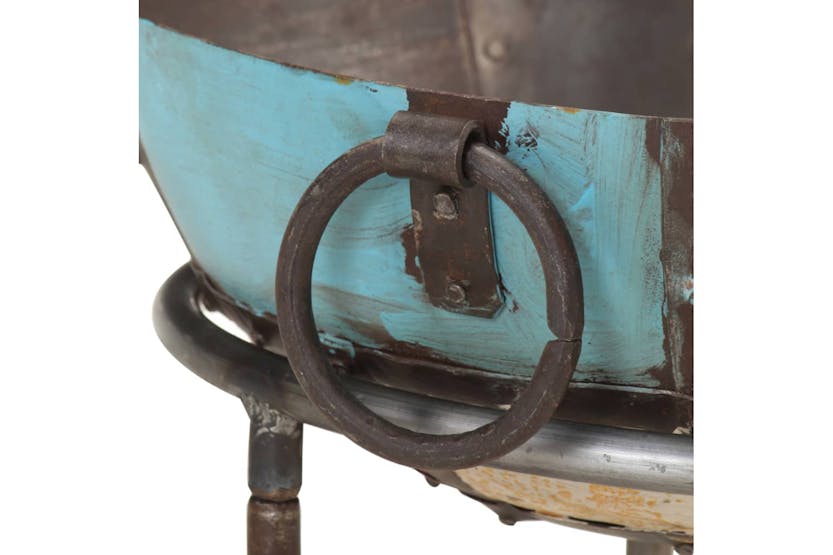 vidaXL 321947 Colourful Rustic Fire Pit ÃÂ 60cm Iron vidaXL 321947 Colourful Rustic Fire Pit ÃÂ 60cm Iron