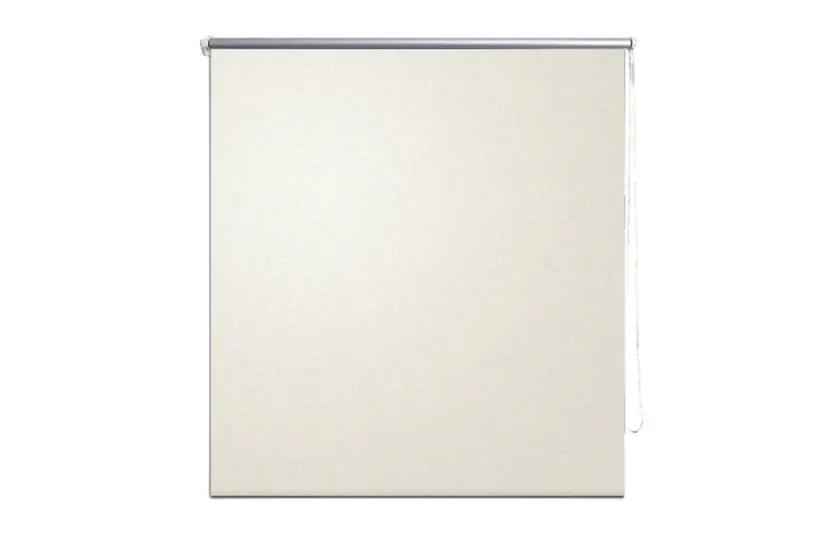vidaXL 240161 Roller Blind Blackout 120 X 230cm Off White vidaXL 240161 Roller Blind Blackout 120 X 230cm Off White