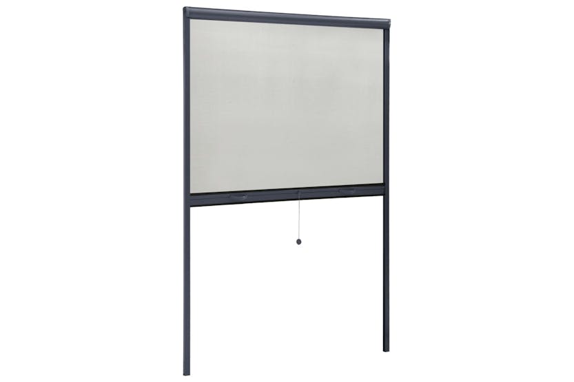 vidaXL 148742 Roll Down Insect Screen For Windows Anthracite 110x170cm vidaXL 148742 Roll Down Insect Screen For Windows Anthracite 110x170cm