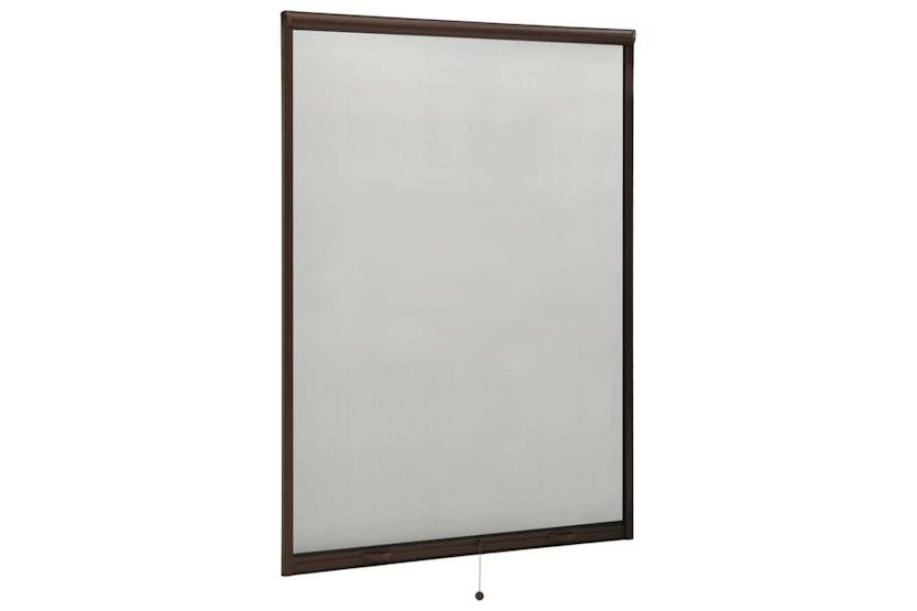 vidaXL 148732 Roll Down Insect Screen For Windows Brown 120x170cm vidaXL 148732 Roll Down Insect Screen For Windows Brown 120x170cm
