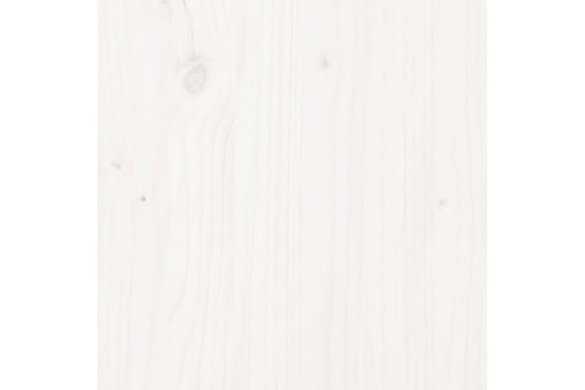 vidaXL 822622 Log Holder White 33.5x30x110cm Solid Wood Pine vidaXL 822622 Log Holder White 33.5x30x110cm Solid Wood Pine