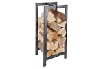 Esschert Design 442353 Wood Storage Rack And Carrier Black Esschert Design 442353 Wood Storage Rack And Carrier Black